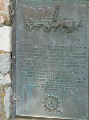 [Picture of Knights Ferry Landmark in town]